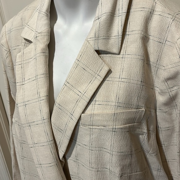 Madewell double breasted blazer. NWT. 2X. - Picture 3 of 9